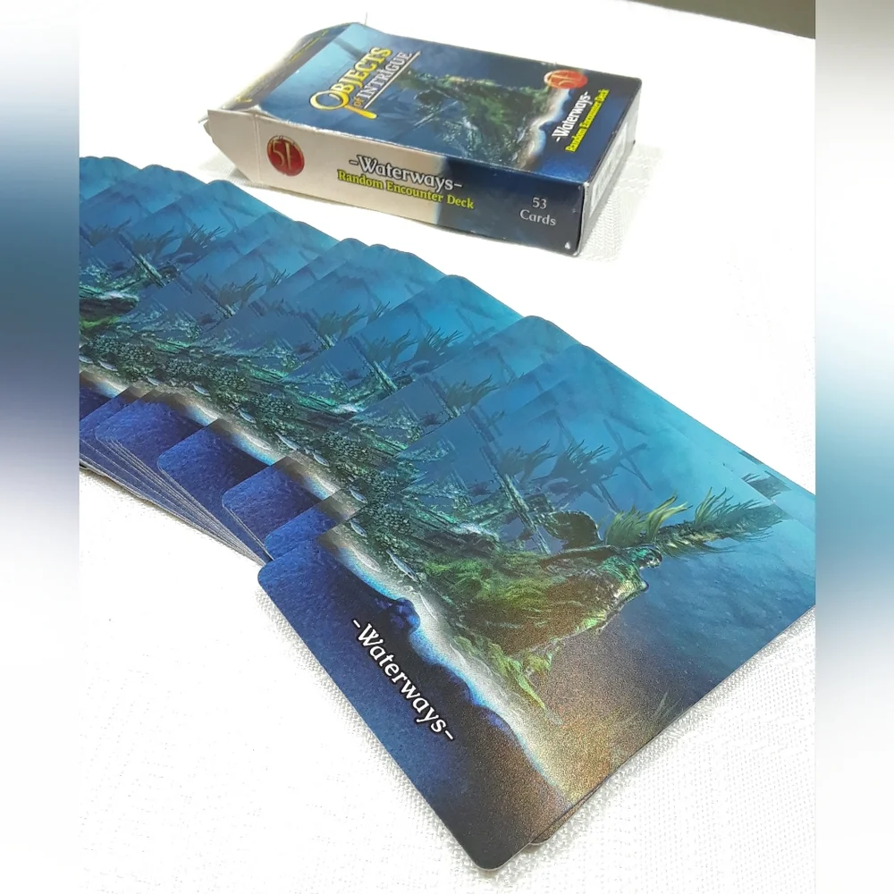 💜Kids DD Cards Objects of Intrigue Encounter Deck Waterways Adventure Card Game